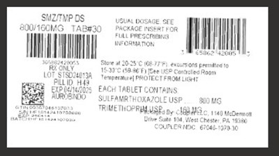 Label (Smz Tmp 800 160mg)